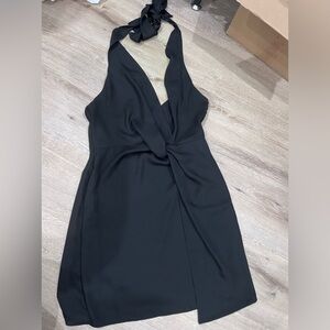 Very cute halter dress.